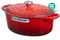 Le Creuset 橢圓型鑄鐵鍋 27cm 4.1L 櫻桃紅