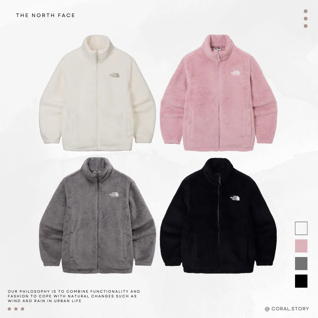 THE NORTH FACE COMFY ALPHA FLEECE ZIP UP 絨布拉鍊外套NJ4FQ50