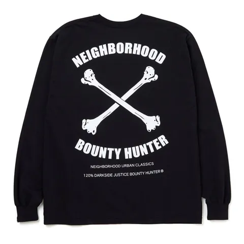 NEIGHBORHOOD × BOUNTY HUNTER 22AW L/S TEE 聯名長袖