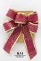麥田時光蝴蝶結 (W224-Wheat field time Butterfly Bow) ｜手作｜布置｜秋天｜緞帶用途｜聖誕