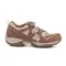 EXPLOREMAP 拼色麂皮綁帶機能運動鞋-棕色