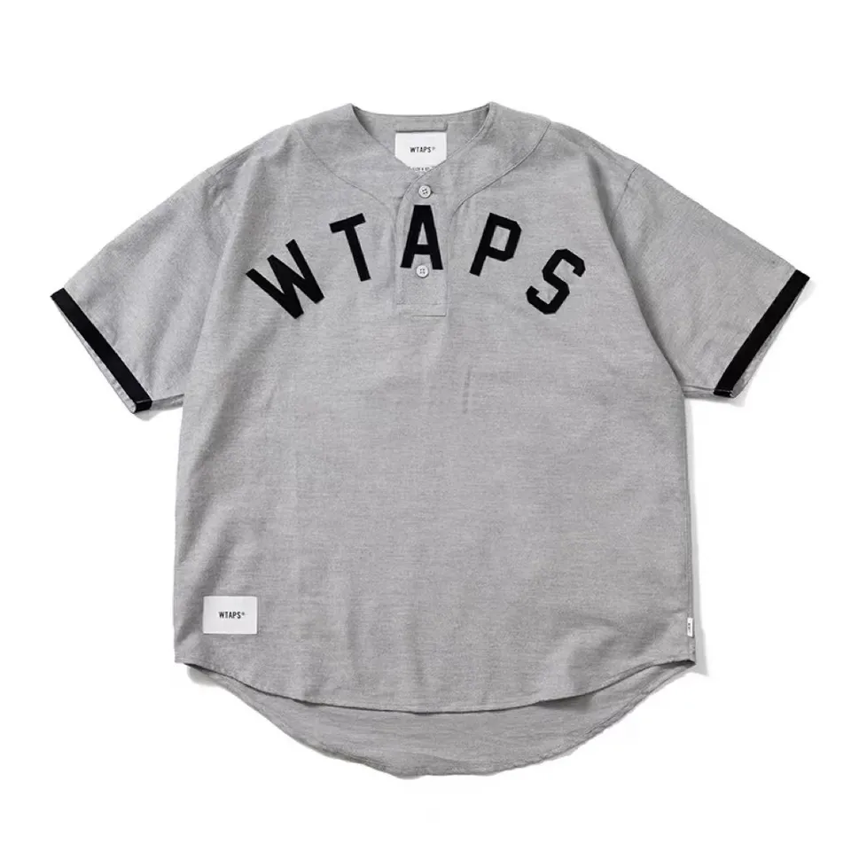 WTAPS 22SS LEAGUE COTTON 經典日系襯衫棒球衫短袖日系