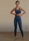 現貨特價/ Andar－新款Relair系列瑜珈褲：沙漠綠八分長度（XL尺寸）