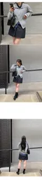 98doci made－百褶牛仔短裙：3 size