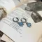獨家製作/天然礦物 | 海藍寶 月光石 復古麻花耳圈 /純銀耳環