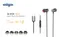 AE-01CK Wave Type-C Plug In-ear earphone