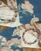 獨家製作/天然礦物 | 浮世繪印象-芍藥與金絲雀 /櫻花瑪瑙海藍寶