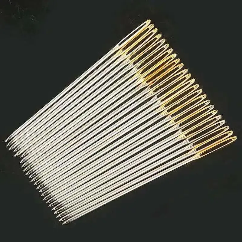 十字繡針+鐵片穿線器