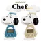 日本MARIMO CRAFT史努比SNOOPY主廚Chef系列雙機能電子定時器SPZ-253(吸磁鐵式;倒數+計時)適咖啡店麵包烘焙坊廚房白板冰箱