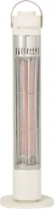 ［SANSUI 山水］遠紅外線碳素電暖器-三色｜ 新色上市 沙色 無段調溫  SH-CF400W 附收納袋 直立式電暖器