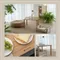 [ Outdoorliving ] 木工楯接式方桌-雙色-Table Square｜完美手作、質感傢俱、居家、戶外、露營、野餐
