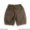 REPUTATION WASHED COCOON SHORTS / D - SHORTS.SS - 水洗繭型短褲 / 咖啡