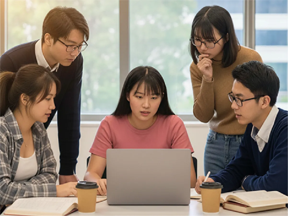 學生族群討論情境