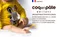 法國 COQENPATE｜短袖 T-SHIRT - 大人版（粉獵豹）XL