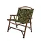 居合椅 - 胡桃木虎斑迷彩色(標準版、加寬版) Foldable and Detachable Wooden Chair - Walnut Wood Tabby Camouflage Color (Standard Version, Wide Version)