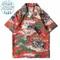 Folklore Classic 針松與鷹 復古古巴領夏威夷襯衫 Aloha shirt