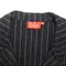 COOKMAN Lab.Jacket Wool Mix Stripe gray 231-03413