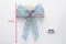平靜湖面蝴蝶結(W395-8/Tranquil Lake Surface Butterfly Bow) ｜手作｜布置｜藍色｜緞帶用途