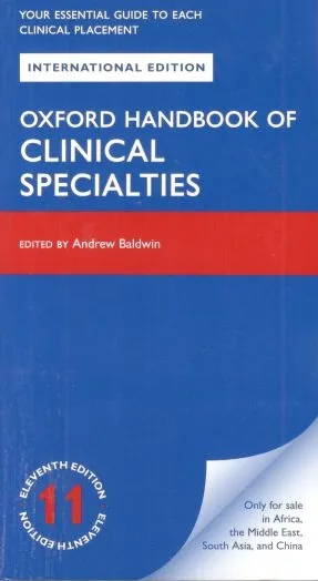 Oxford Handbook Of Clinical Specialties Ie