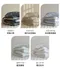 韓製寢具MAATILA－冬款：M2抗過敏超細纖維棉被組合：現代米色條紋(SS/Q/K)