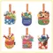 日本Entrex迪士尼行李標籤卡Luggage Tagpocket行李識別卡#1448玩具總動員/史迪奇/小熊維尼