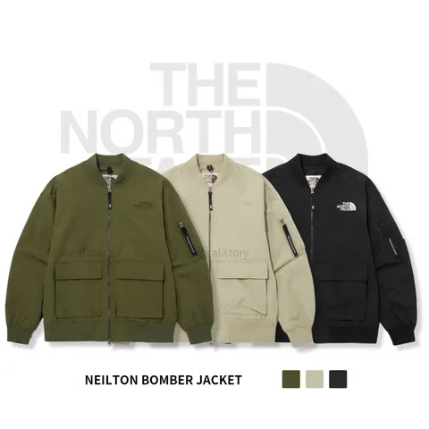 The North Face NEILTON BOMBER JACKET 男/ 女款大口袋飛行夾克