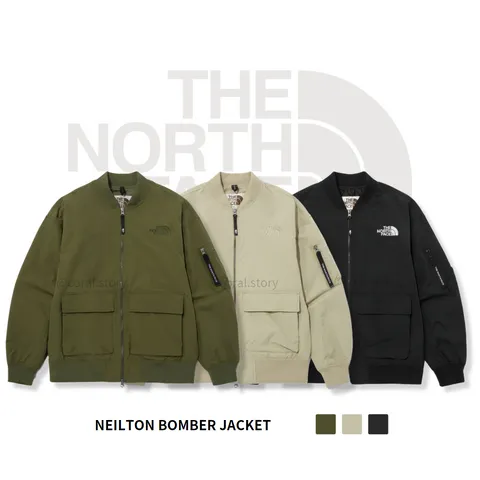 The North Face NEILTON BOMBER JACKET 男/ 女款大口袋飛行夾克工裝