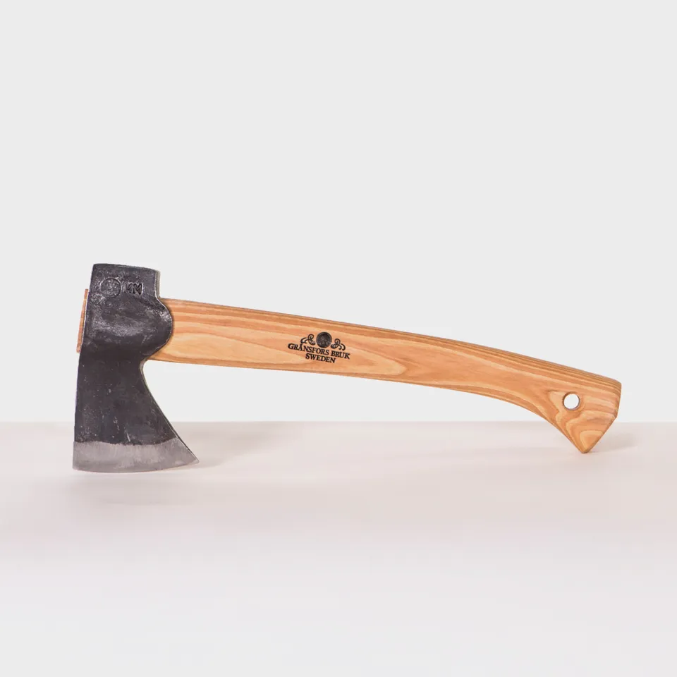 【GRÄNSFORS BRUK】手斧 中古良品】 Gransfors Bruk 手斧 全長約370mm x 斧頭約120mm x