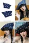 【夏季】🧢日系風星星牛角帽（附胸針，不含圖中髮夾）👒🧢 結單日:5/3