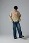 NIHOW made｜毛毛哭泣小花大學TEE(杏)