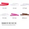 K727N 中五彩半緞半紗緞帶 9mm(K727N Half Sheer Half Satin Ribbon -9mm)