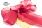 新年大紅蝴蝶結 (W692-7R/New Year Big Red Butterfly Bow) ｜手作｜布置｜紅色｜緞帶用途