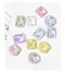 美甲工具-玻璃色卡-海浪正方(40入)