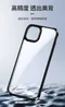 【LEEU Design】鯊魚盾高透防摔轉聲孔手機殼 -iPhone13 6.1