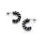 NEW CIRCLE TWISTED 5mm Earrings