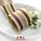 W177 鐵絲金蔥雙紅條紋緞帶 65mm  (W177 Dazzling Metallic Ribbon Gold 65mm)