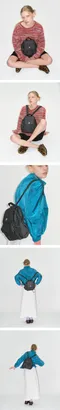 韓國設計師品牌Yeomim－mini day backpack (star black)