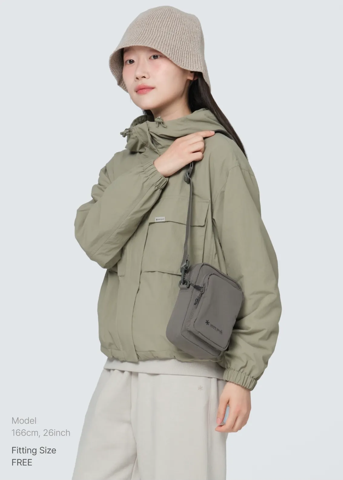 SNOW PEAK 24F/W DUAL TECH MINI CROSS BAG V2 斜挎小包S24FUFCB36