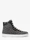 MICHAEL KORS Keating Logo Jacquard High-Top Sneaker (男鞋)