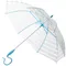 Caetla環保透明傘-條紋白