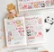 【紙膠帶】有熊手帳可可粉粉色系麵包花朵手帳膠帶