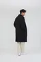 【22FW】韓國 剪裁素色羊毛大衣