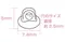 PADICO 手工藝透明鈕扣(10入)