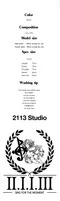 【22FW】 2113 Studio 經典剪裁連帽Tee (黑)