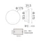 【鹿屋燈飾】舞光 日蝕壁燈D-26015BK-150