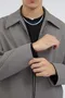 【23FW】韓國 素色壓摺拉鍊外套