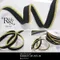TR1230-2 上金黃亮蔥黑色繩索 11mm  (TR1230-2 Black Rope -11mm )
