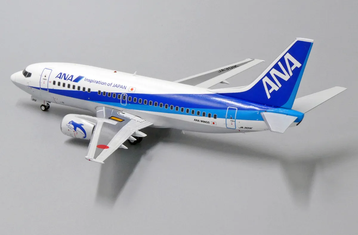 JC wings ANA 787-9 50th JA882A FLAP DOWN - 航空機・ヘリコプター