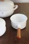 野田琺瑯POCHKA 花蕾系列  -  牛奶鍋 醬汁鍋（12cm）