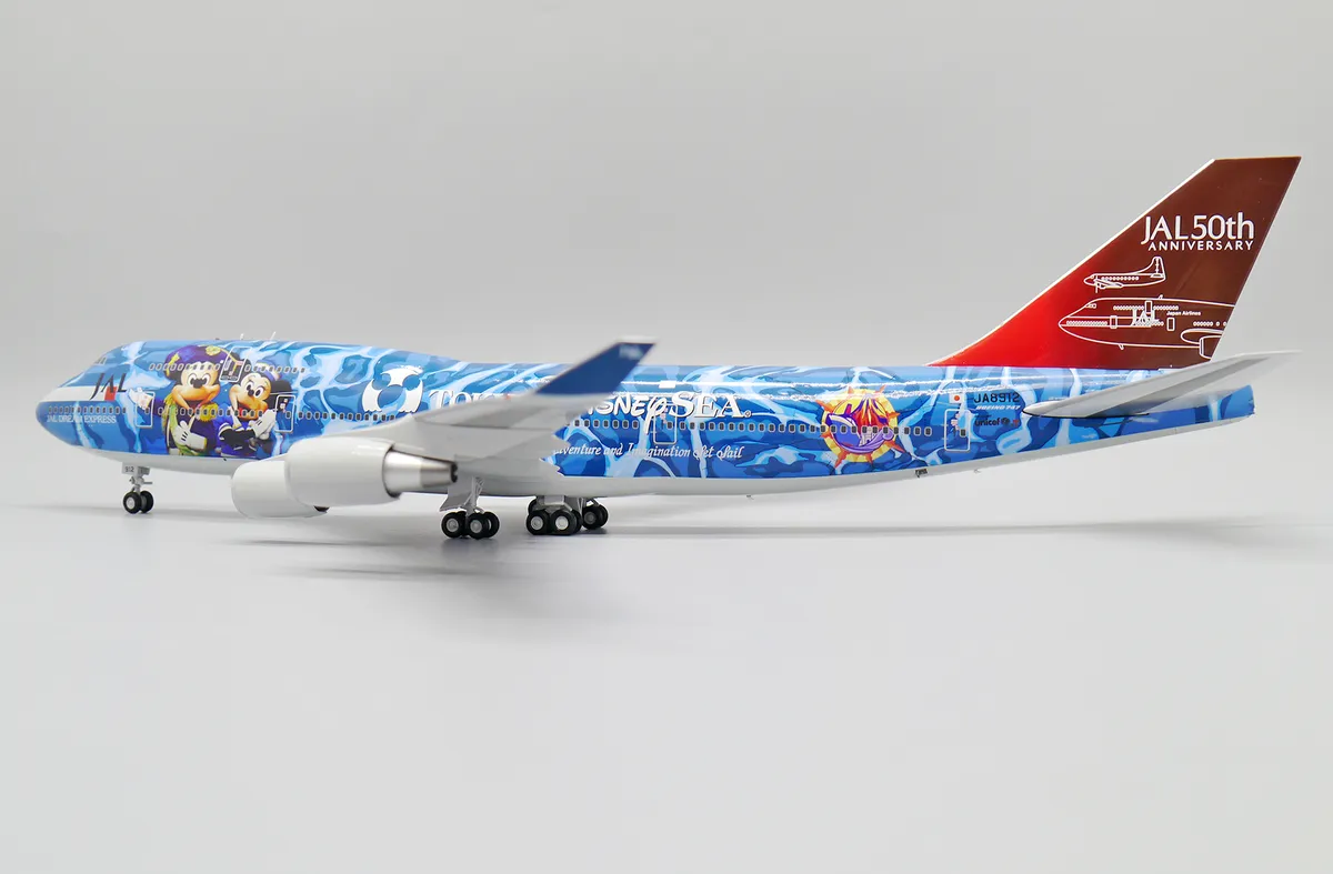 JC Wings 1/200 日本航空JAL B747-400 JA8912 <東京迪士尼